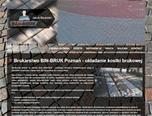 Tablet Screenshot of bin-bruk.pl